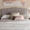Baxton Studio Lucy Modern Greyish Beige Queen Size Headboard 135-7276 - alternate 2